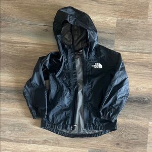 Girls The North Face Black Windbreaker Jacket